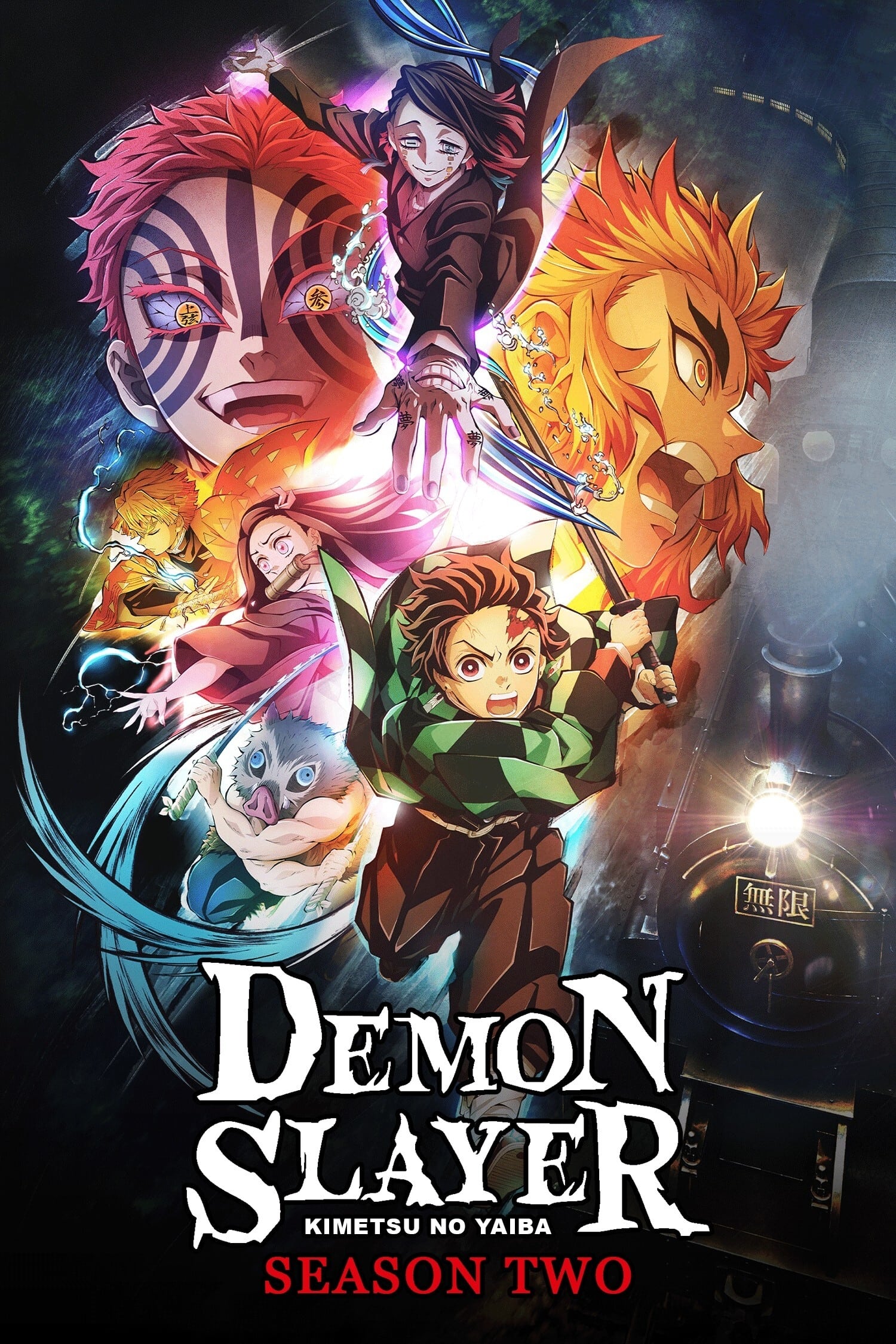 Download Demon Slayer: Kimetsu no Yaiba: Season 02: Mugen Train, Entertainment District (2021) Hindi Dubbed (ORG) Crunchyroll Anime Series 1080p 720p & 480p Anime4U